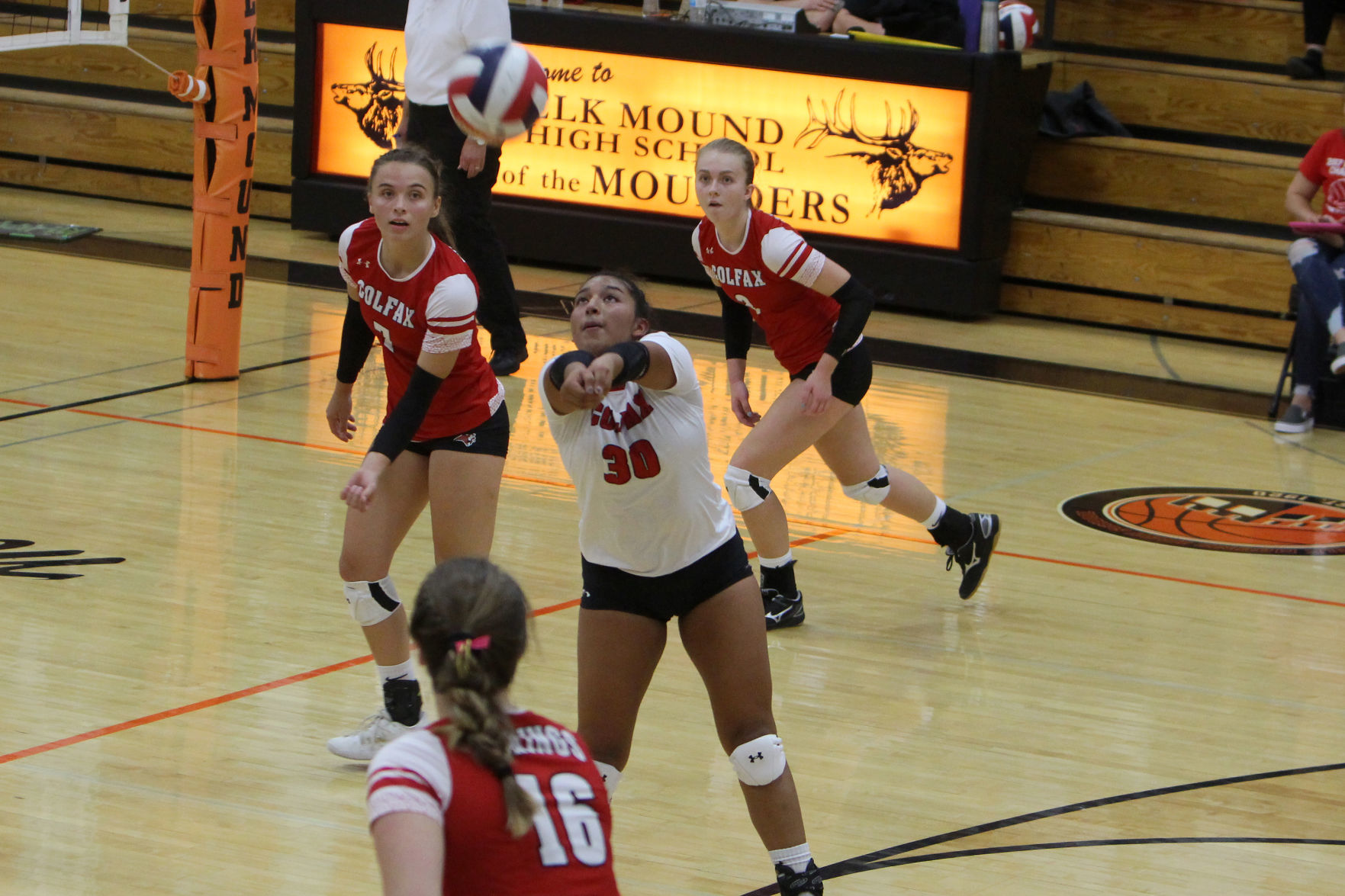 Colfax at Elk Mound volleyball 10-17-19